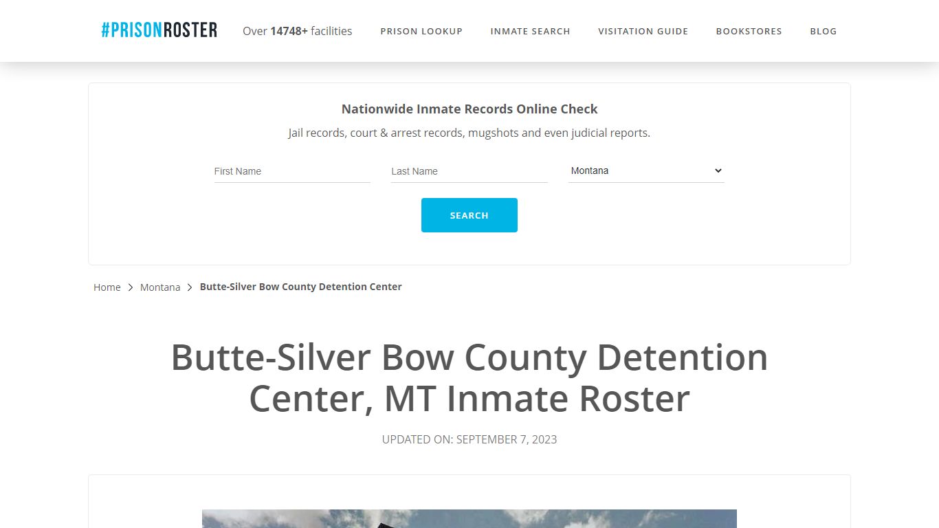 Butte-Silver Bow County Detention Center, MT Inmate Roster - Prisonroster